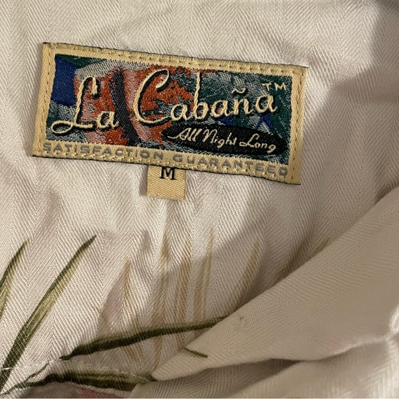Vintage La Cabana Button up, M - Picture 2 of 2